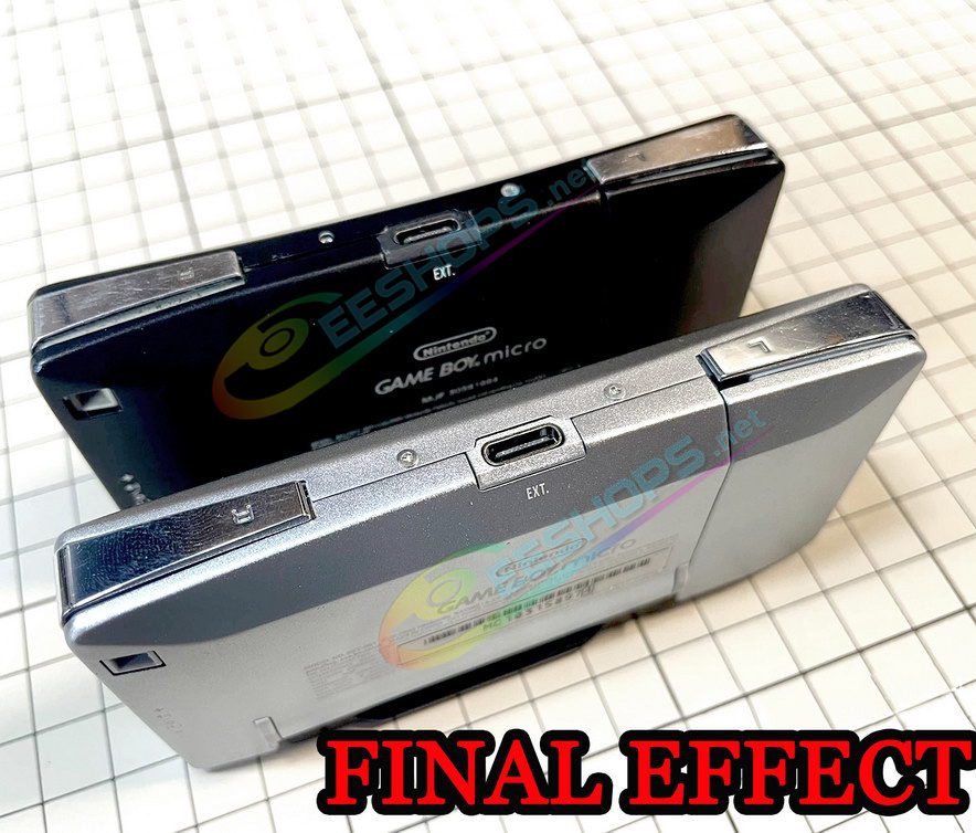  Best Nintendo GameBoy Mirco Type-C Charge Port Mod Kit Replacement, Cheap New Game Boy Micro GBM Handheld Console Custom DIY Type-A to C C-to-C USB-C Charging Interface Modded Module with Holder Bracket 100% Fit Free Shipping 