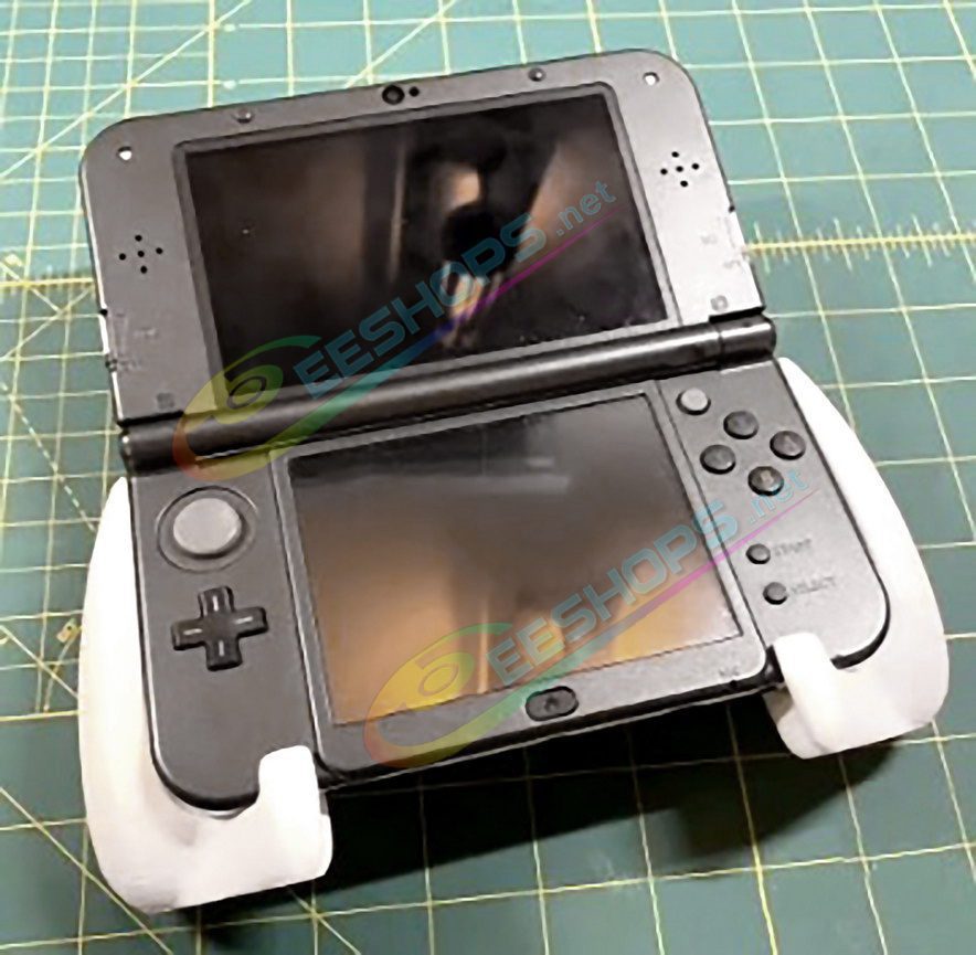  Best Nintendo New 3DS XL LL NonSlip Hand Grips / Showing Stand White Color, Cheap New 3DS XL / LL New3DSXL Handheld Game Console, Customized 100% Fit Anti-slip Gaming Handle Sweat-proof Gaming Handle Holder Handgrip Cooling Base Free Shipping 