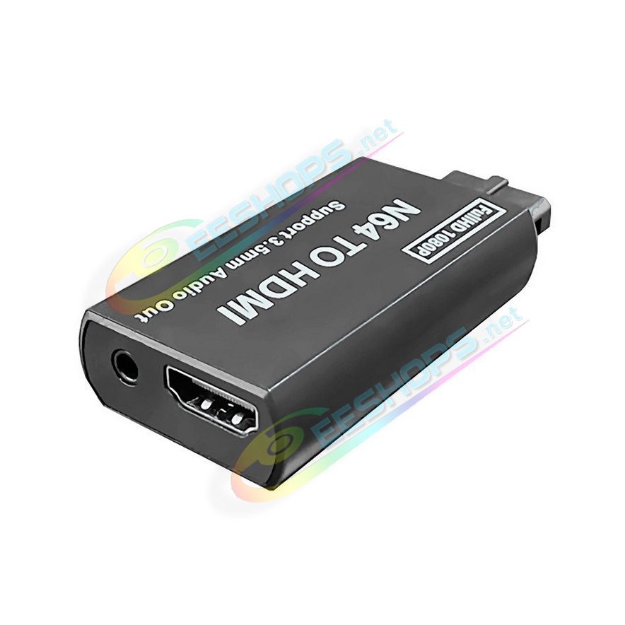  Cheap Nintendo 64 Gamecube to HDMI Converter Adapter with Headset Port, Best New N64 Game Cube Cubes Video Consoles, High-Definition HDTV 1080P/720P PAL/NTSC HD TV Monitor Video Converting Adaptor + 3.5mm Audio Out Accessories Free Shipping 