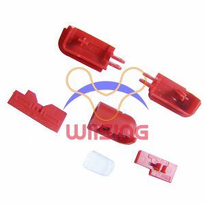 NDS Lite Left Right Volume Power Hinge Button Set (Red) for Nintendo DS Lite