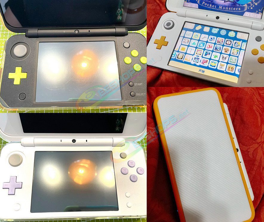  Best New Nintendo 2DS XL LL Shell Protector Ultimate Thin Clear Frosted Scratch-Resistant Skin Protective Film, Cheap New 2DSXL 2DSLL New2DSXL Handheld Game Console, NonSlip Separated Full Cover Protection Stickers Full Set 100% Fit Free Shipping 