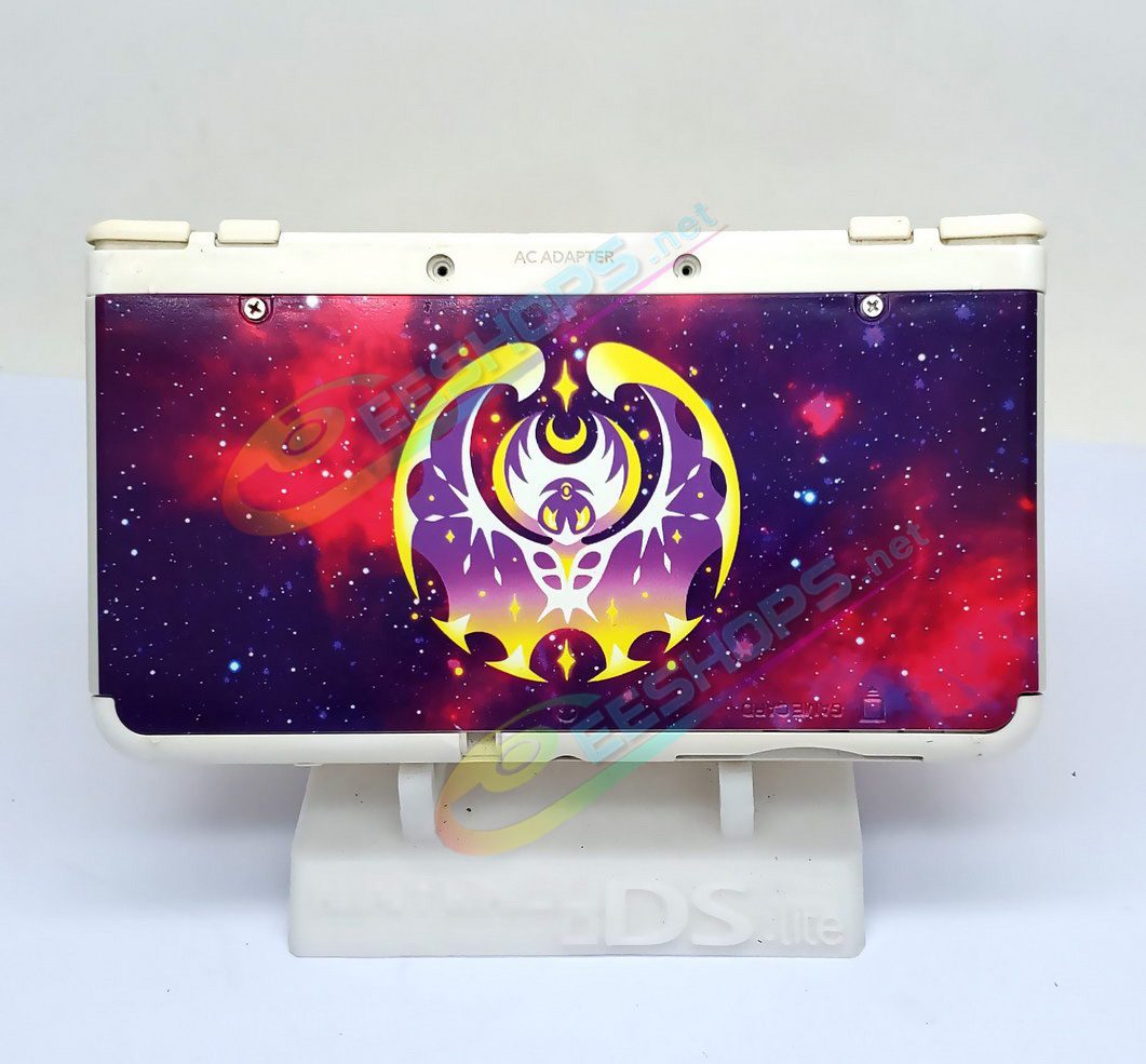  Best Nintendo New 3DS Extra Faceplate Cover Plates Shells Pokemon Sun & Moon Limited Edition, Cheap New3DS Small Handheld Game Console, Customized Gold / Red Color Outer Top / Bottom Face Coverplate 2 PCS Set Replacement Spare Parts Free Shipping 