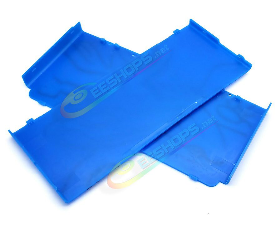  Cheap Nintendo New 3DS Extra Faceplate Replacement Cover Plate Pokemon Sapphire Blue Limited Edition, Best New3DS Small Handheld Game Console, DIY Frosted Top & Bottom Housing Shell Outer Face Coverplate 2 PCS Set + Screws Accessories Free Shipping