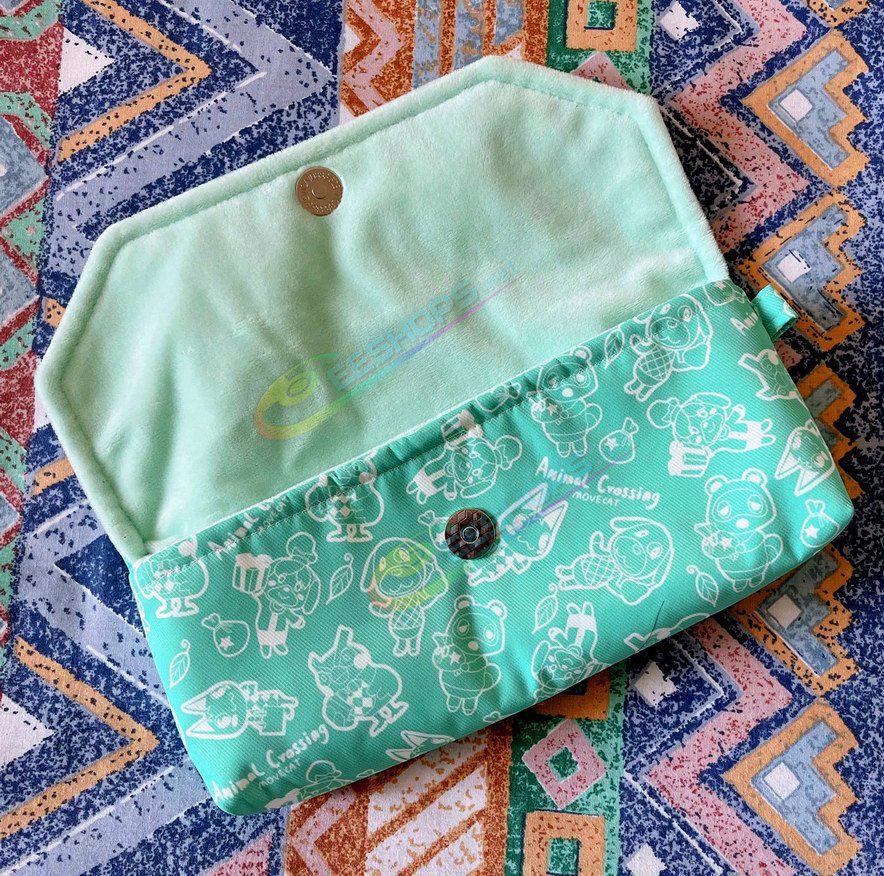  Best Sony PlayStation Portable 200 3000 Soft Storage Bag Animal Crossing Protective Carrying Pouch Green Color, Cheap New PSP2000 PSP3000 Series Fat Handheld Game Console Handmade Thickened Waterproof Impact Resistant Carry Travel Pouch Pocket Free Shipping 