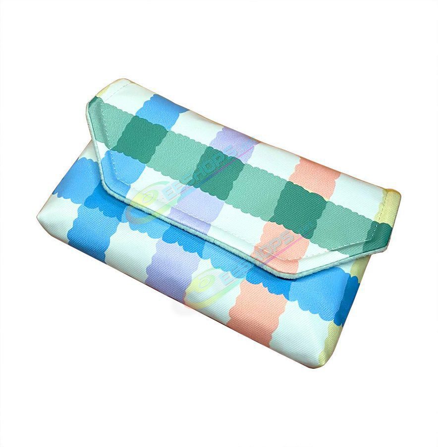  Best Handmade New Nintendo 3DS Soft Storage Bag Carrying Pouch Candy Plaid Pattern Colorful, Cheap New3DS Small Handheld Game Console Customized Waterproof Impact Resistant Thickened Travel Portable Carry Storing Pocket Free Shipping 