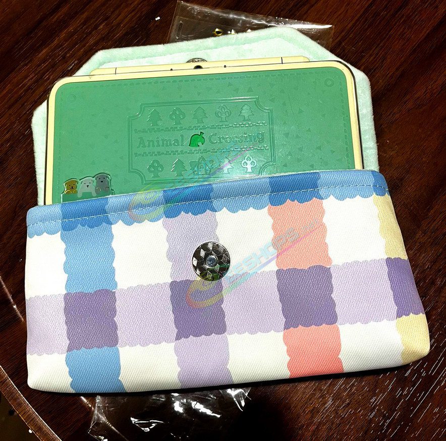  Best Handmade New Nintendo 3DS Soft Storage Bag Carrying Pouch Candy Plaid Pattern Colorful, Cheap New3DS Small Handheld Game Console Customized Waterproof Impact Resistant Thickened Travel Portable Carry Storing Pocket Free Shipping 