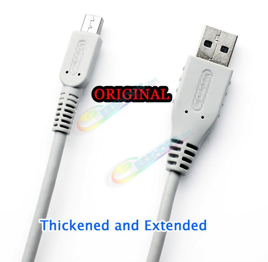  Cheap 100% Original Nintendo DSi 2DS XL LL Charging Cable Charger Cord 1.5M Long, Cheap Genuine NDSi 2DSXL 2DSLL New2DSXL Game Console, 59 Inch High-Quality Thickened Extension Charge Adapter Power Cords Wire Accessories Free Shipping 