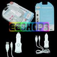for Nintendo Nintendo NDSi 2 in 1 DC Car Charger With USB Cable New in EEBUYS