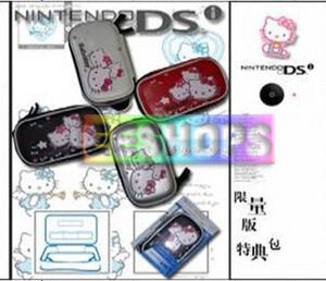 for Nintendo Nintendo NDSi KITTY Soft Leather Bags New in EEBUYS
