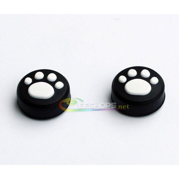 Cheap New Cat Claw Thumb Grips Silicone Rocker JoyStick Cap Cover for Nintendo Switch NS Joy-Con (L-R) Controllers White 2pcs A Pair Replacement Spare Parts
