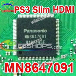 PS3 Slim HDMI Control IC MN8647091 By Panasonic Repair Part Replacement