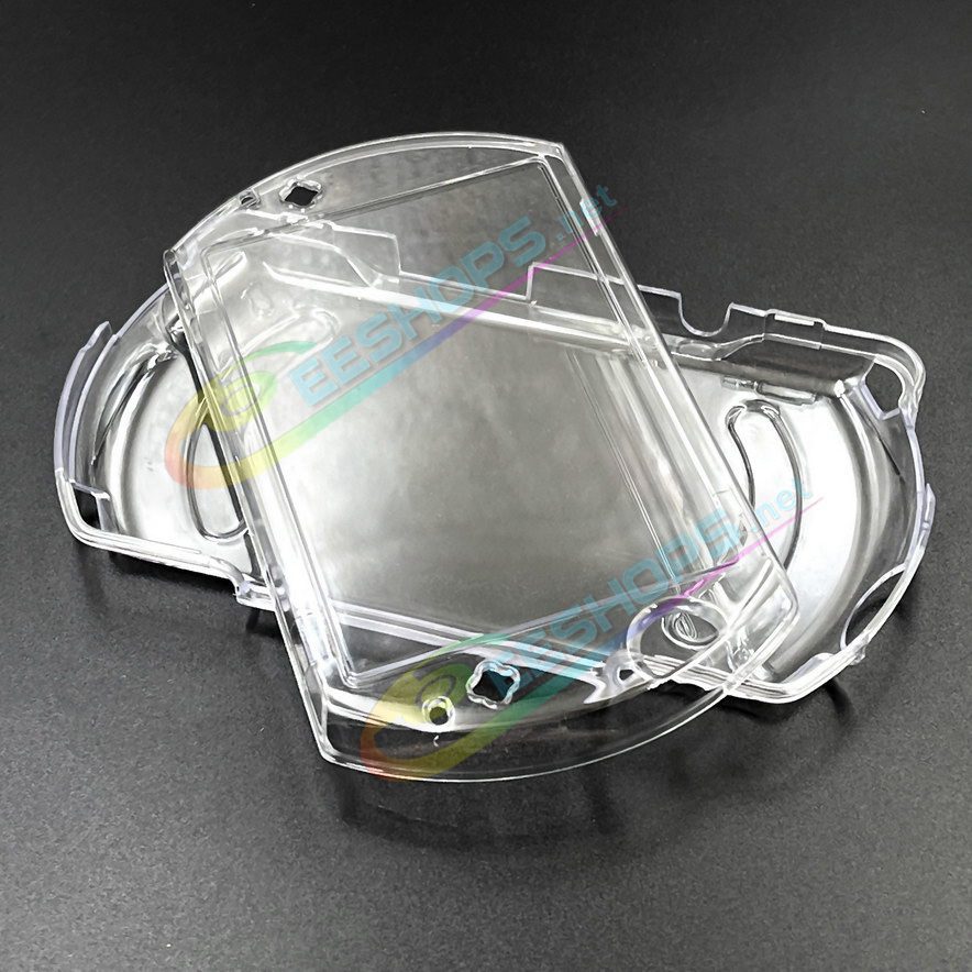  Best Sony PSP GO Extra Nonslip Hand Grips w/ Protective Crystal Case White Color, Cheap PlayStation Portable Go Handheld Game Console, Ergonomic Anti-slip Sweat-proof Comfortable Gaming Handle Handgrip + Split Clear Protection Shells Free Shipping 