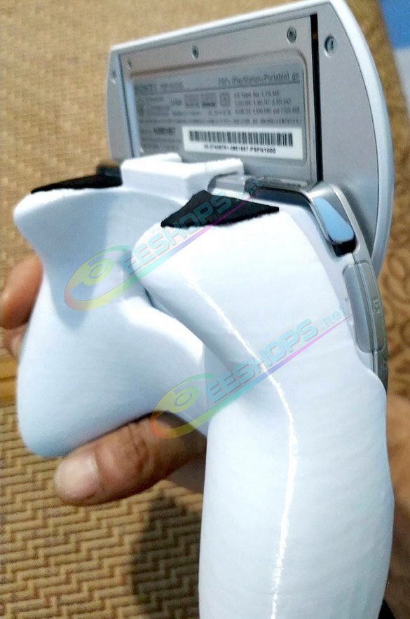  Best Sony PSP GO Extra Extra Hand Grips Anti-Slip Gaming Handle White Color, Cheap PlayStation Portable Go Handheld Game Consoles, Customized Anti-slip Sweat-proof Comfortable Gaming Handle Holder Handgrip Anti-Soreness Accessories Free Shipping 