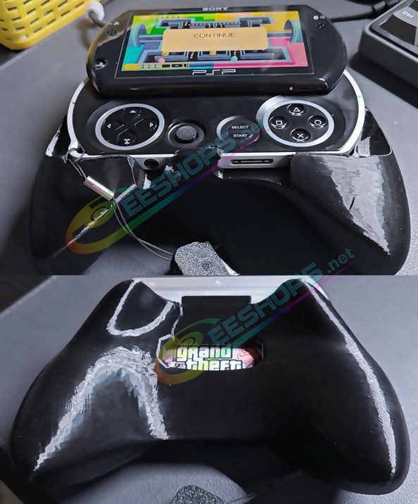  Best Sony PSP GO Extra Extra Hand Grips Anti-Slip Gaming Handle White Color, Cheap PlayStation Portable Go Handheld Game Consoles, Customized Anti-slip Sweat-proof Comfortable Gaming Handle Holder Handgrip Anti-Soreness Accessories Free Shipping 