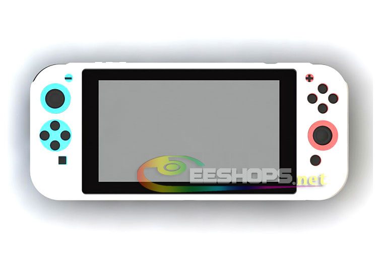 Genuine New IINE Silicone Skin Protector Case Sleeve Armor for Nintendo Switch NS Game Console Joy-Con Controllers Conjoined White Replacement Spare Parts