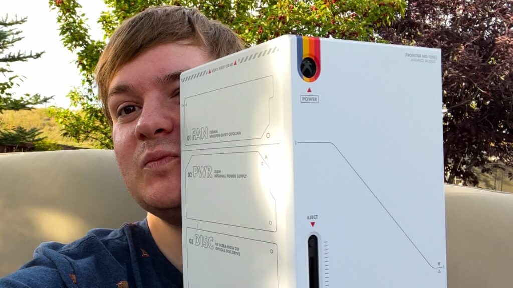 Xbox Series X Console Wrap Review & Install [Starfield Limited Edition Console]