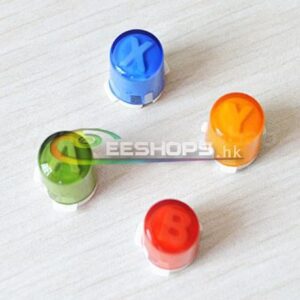 New Cheap ABXY Key Button A B X Y Keys Buttons 4pcs Set for Xbox 360 Wireless Xbox360 Wired Controller Replacement Spare Parts
