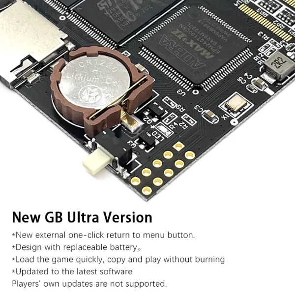 Best Top GB EverDrive Ultra All Games 2000 IN 1 Cartridge for Nintendo Gameboy Color Cart Fit to GB OS V4 Version Game Cartridge Flash Cards with Reset Accessories in EEBUYS - Image 4