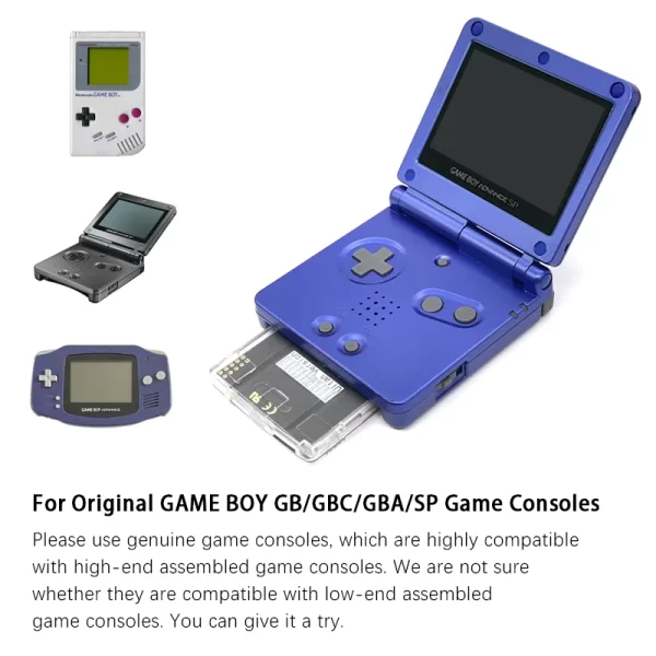 Best Top GB EverDrive Ultra All Games 2000 IN 1 Cartridge for Nintendo Gameboy Color Cart Fit to GB OS V4 Version Game Cartridge Flash Cards with Reset Accessories in EEBUYS - Image 5