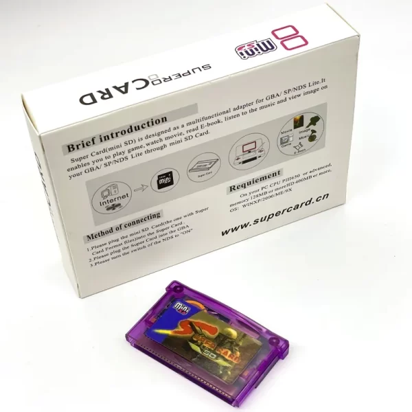 GBA NDS Supercard Card Mini SD Card Games Cartridge Adapter for Nintendo Gameboy Advance GB GBA SP GBM IDS NDS NDSL Burning Card + 2 GB SD Card Accessories in EEBUYS - Image 5