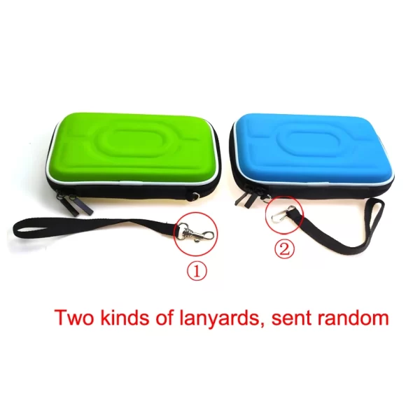 NDSL 3DS GBA Hard Carrying Case Hard EVA Travel Storage Bag, for Nintendo NDSL NDSi Gameboy Advance Color Pocket GBA GBC Handheld Game Console High Quality Protection Carry Bag - Image 3