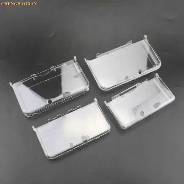 6models 1x In Bulk Lightweight Siamese Plastic Clear Crystal Protective Hard Shell Skin Case Cover For 3DS/New 3DS/New 3DS XL LL - Image 4