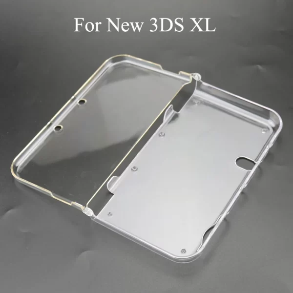 YuXi Lightweight Rigid Plastic Clear Crystal Protective Hard Shell Skin Case Cover For Nintendo 3DS New 3DS XL LL Game Console - Image 5