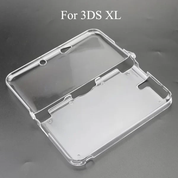 YuXi Lightweight Rigid Plastic Clear Crystal Protective Hard Shell Skin Case Cover For Nintendo 3DS New 3DS XL LL Game Console - Image 3