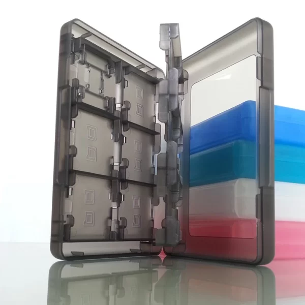 24-in-1 Game SD Card Case 24-in-1 Storage Box, for Nintendo NEW 3DS / 3DS / DSi / DSi XL LL / NDSi / DS / NDS Lite / NDSL Games Cards, Large Capacity Protective Holder Case Accessories in EEBUYS - Image 4