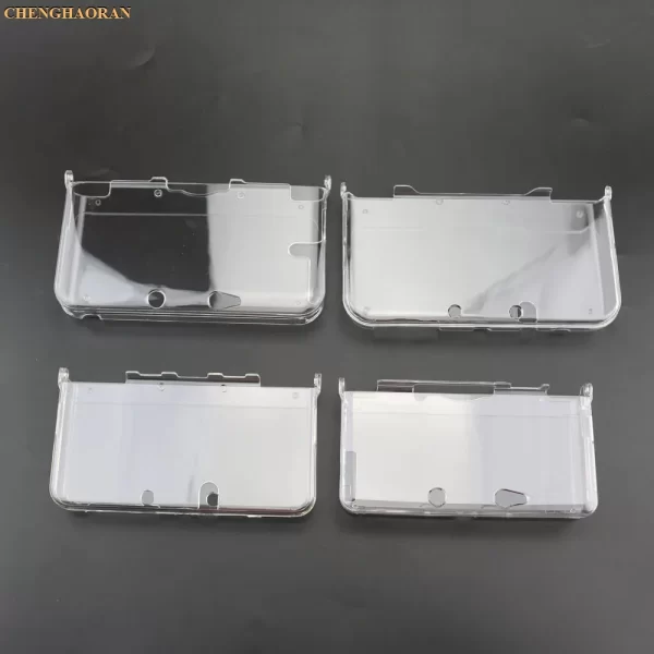 6models 1x In Bulk Lightweight Siamese Plastic Clear Crystal Protective Hard Shell Skin Case Cover For 3DS/New 3DS/New 3DS XL LL - Image 5