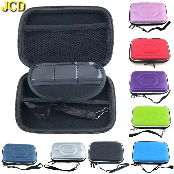 NDSL 3DS GBA Hard Carrying Case Hard EVA Travel Storage Bag, for Nintendo NDSL NDSi Gameboy Advance Color Pocket GBA GBC Handheld Game Console High Quality Protection Carry Bag