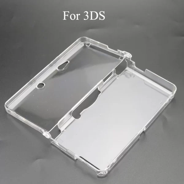 YuXi Lightweight Rigid Plastic Clear Crystal Protective Hard Shell Skin Case Cover For Nintendo 3DS New 3DS XL LL Game Console - Image 2