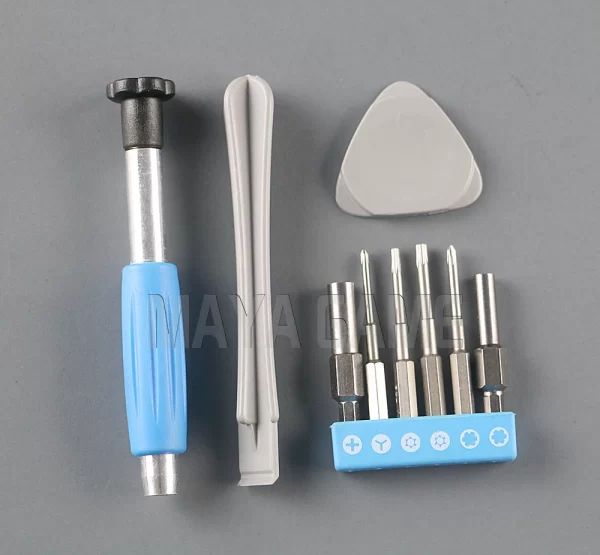Universal Game Console Repair Tool Screwdrivers Full Set for Nintend Switch / New 3DS XL LL / DS Lite / Sony PSP, Multi-Purpose Opening Disassembling tools Tools, Y Tri-wing / + Phillips Head / Torx Screwdriver