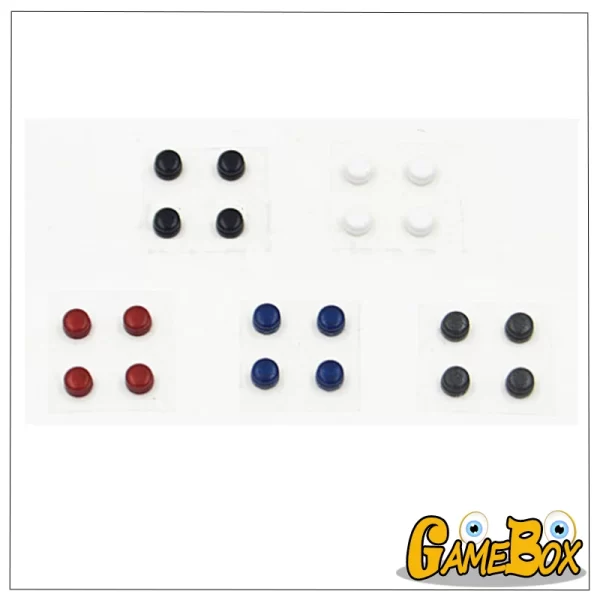 Original New 3DS XL Screws Hole Plug Cover Rubber Feet Replacement, for Nintend New 3DS LL/XL 3DSXL 3DSLL Handheld Game Console, Multi Colors High Quality Upper LCD Front Back Screw Pad Sheet