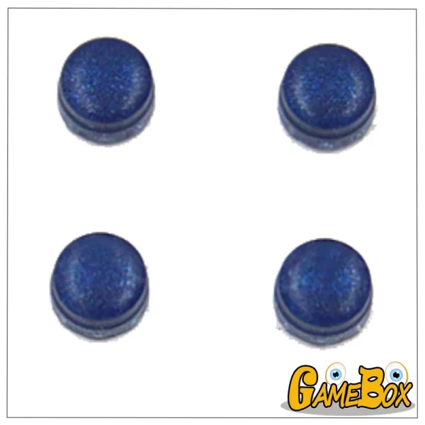 Original New 3DS XL Screws Hole Plug Cover Rubber Feet Replacement, for Nintend New 3DS LL/XL 3DSXL 3DSLL Handheld Game Console, Multi Colors High Quality Upper LCD Front Back Screw Pad Sheet - Image 3