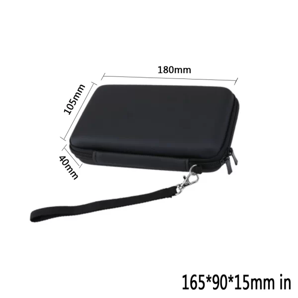New 3DS XL Carrying Case Shock Proof Hard Storage Bag + Hand Strap, for Nintendo New3DS XL/LL 3DSXL 3DSLL Handheld Console, Multi Colors Waterproof Impact Resistance EVA Protective Travel Bag - Image 2