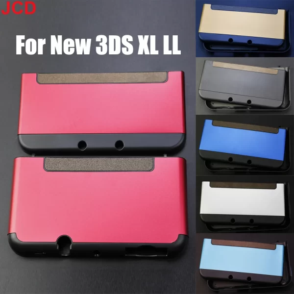 1pcs Aluminum Hard Box Protective Housing Shell Case For NintendoNew 3DS XL LL Upper And Back Protective Cover