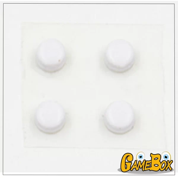 Original New 3DS XL Screws Hole Plug Cover Rubber Feet Replacement, for Nintend New 3DS LL/XL 3DSXL 3DSLL Handheld Game Console, Multi Colors High Quality Upper LCD Front Back Screw Pad Sheet - Image 6