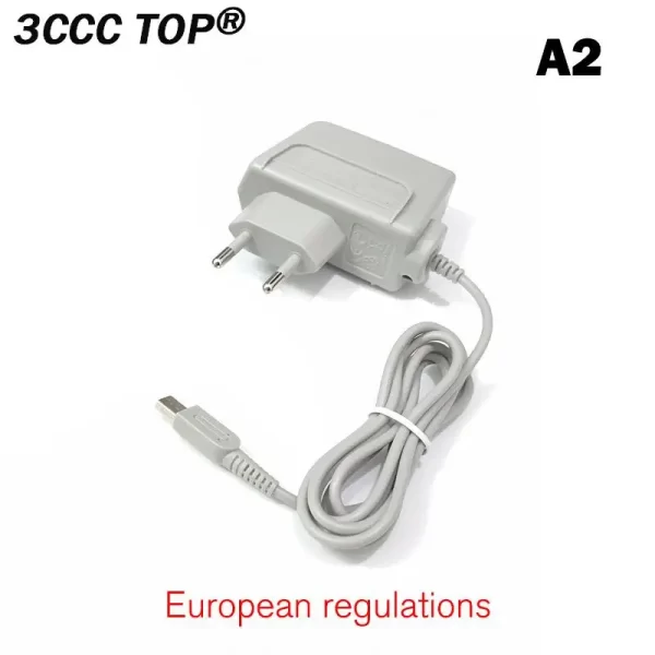 3DS 2DS Wall Charger Adapter for Nintendo DSI NDSi 3DS NDSI LL New 3DS LL / XL Handheld Game Console, EU / US Plug Edition AC 100-240V 50/60Hz Power Supply Adaptor Accessories - Image 5