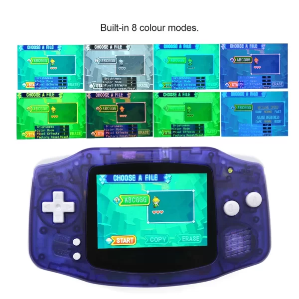 GameBoy Advance HDMI Bluetooth Dock, V2 IPS Screen 32 / 40 Pins GBA Playing on TV, GBA Switch High-Definition HDMI Adapter Base Station Kit, Support NES SNES PS5 PS4 Xbox One Series Wireless Controllers Accessories - Image 3