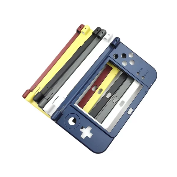 New3DSXL Replacement Hinge Part Bottom Middle Frame Shell for Nintendo New 3DS XL Game Console Plastic Cover Housing Case