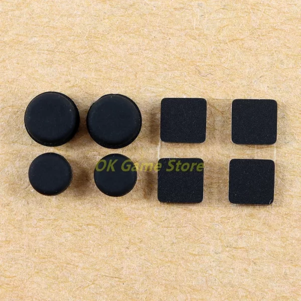 2 PCS Set Housing shell screw feet cover pad for Nintendo 3DSLL 3DSXL screw rubber feet dust plug Handheld Game Console - Image 3