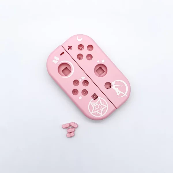 Joy-Con Extra Housing Case Shell with SL SR Buttons Set Replacement, for Nintendo Switch Oled Right / Left Controllers, Limited Edition Custom DIY Outer Enclosure Covers Colorful High-Quality - Image 3