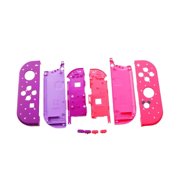 Joy-Con Extra Housing Case Shell with SL SR Buttons Set Replacement, for Nintendo Switch Oled Right / Left Controllers, Limited Edition Custom DIY Outer Enclosure Covers Colorful High-Quality - Image 5