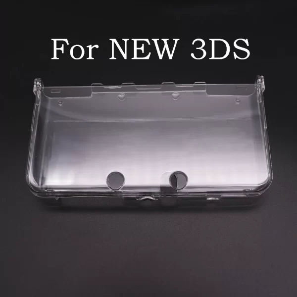 Plastic Clear Crystal Protective Hard Shell Skin Case Cover For GBA SP NDSL DSI NDSi XL 3DS XL New 3DS XL LL Console - Image 4