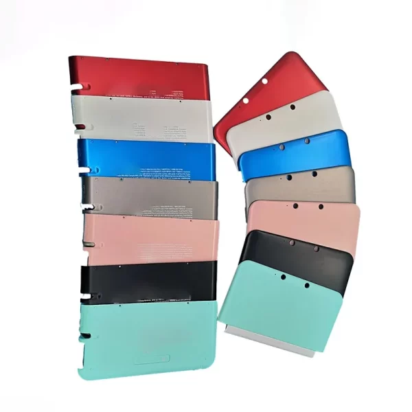 3DSXL Replacement Shell Cover Plates, for Old Nintendo 3DS XL/LL Handheld Game Console, Multi-Color Top / Bottom A & E Faceplate Housing Case Front / Back Covers Spare Parts Accessories