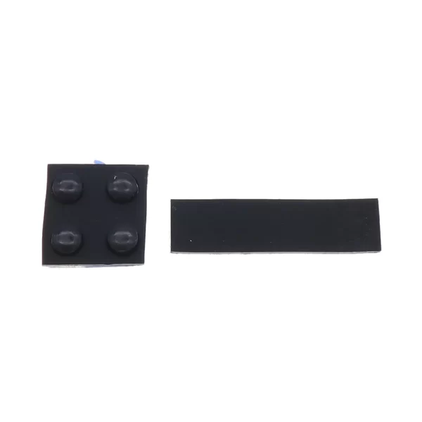 New 3DSXL Screw Hole Plug Rubber Pads 8 In 1 Set Replacement, for Nintend New 3DS LL/XL 3DSXL 3DSLL Handheld Game Consoles, Front and Back Housing Shells Screws Feet Cover Multi Colors Available - Image 2