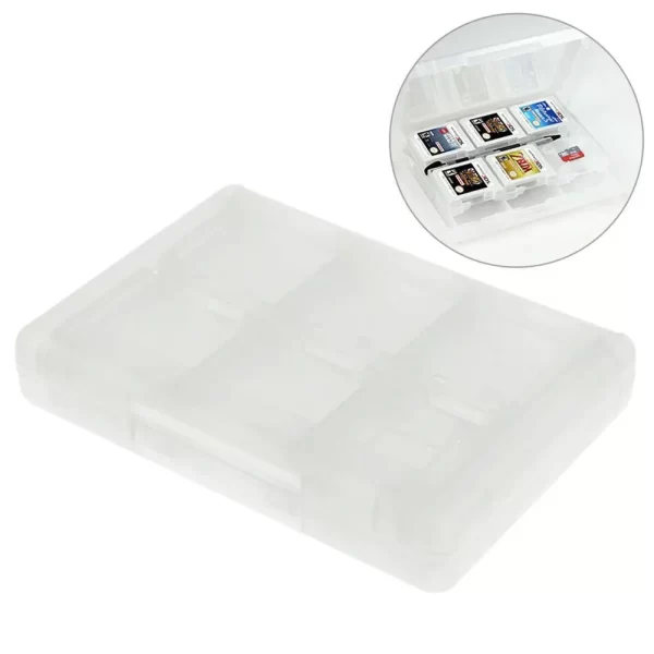 Best 28 in 1 3DS Game Card TF SD Card Storage Case Hard Box 4 Color, for Nintendo NEW 3DS / DSi / DSi XL / NDSi LL / DS / DS Lite NDSi Large Games Cartridge Holder Stylus Pen Carry Case Accessories - Image 2