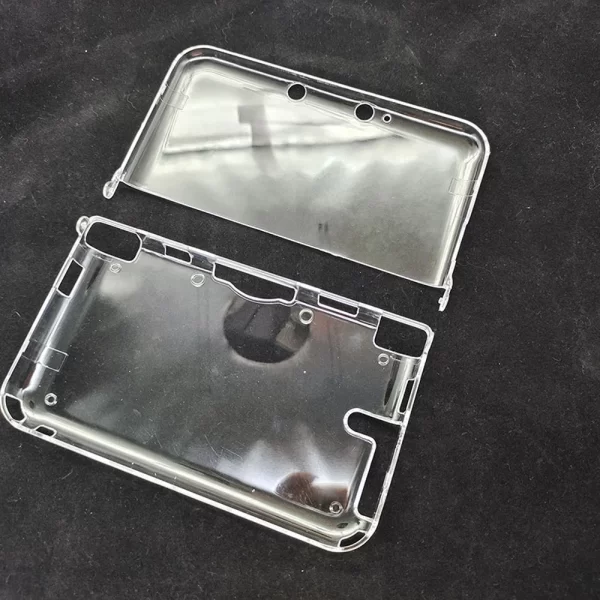 Crystal hard case for 3ds xl for Nintendo New 3DS XL LL Handheld Game Console, High-Quality clear protective cover shell