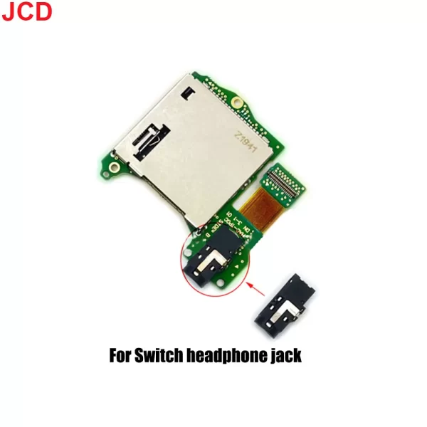 Original Nintendo Switch Game Card Slot Board Module Replacement For NS Lite Oled Game Console Slot With Headphone Board Slot Motherboard Repair Spare Parts Best Accessories in EEBUYS - Image 5